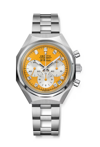 Review Zenith Revival Defy Chronograph USM Golden Yellow Replica Watch 03.A780.400-1/65.M3642